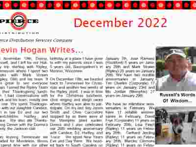 December 2022 Newsletter
